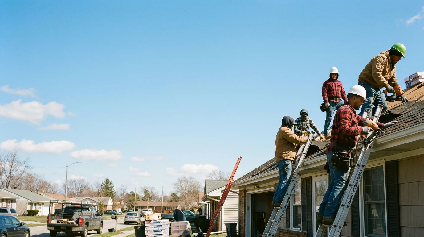 Roofing in Pleasantville, PA near me